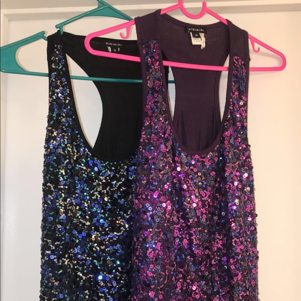 Sequin tank top bundle!